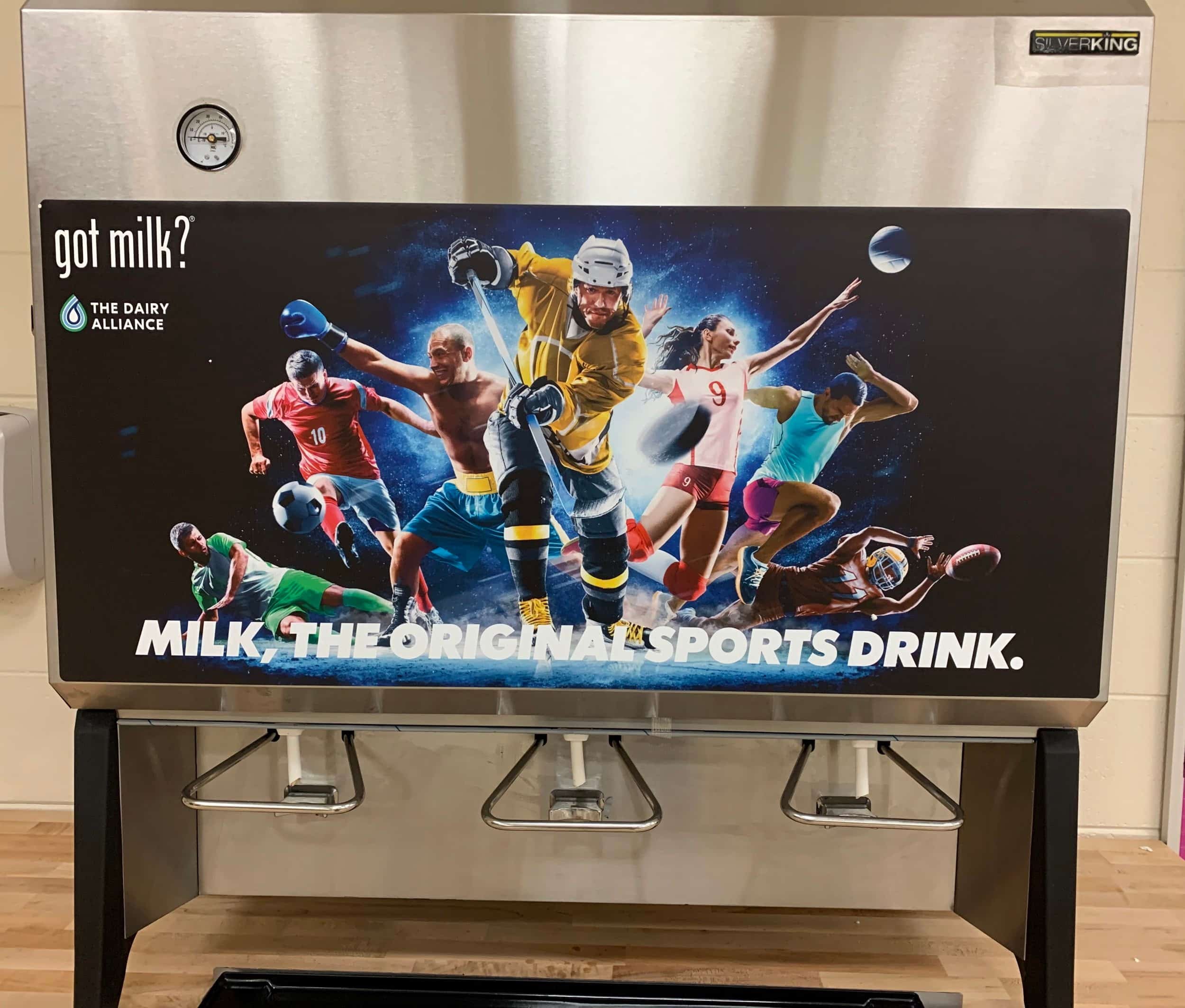 Milk Dispensers for Schools and Other Buildings