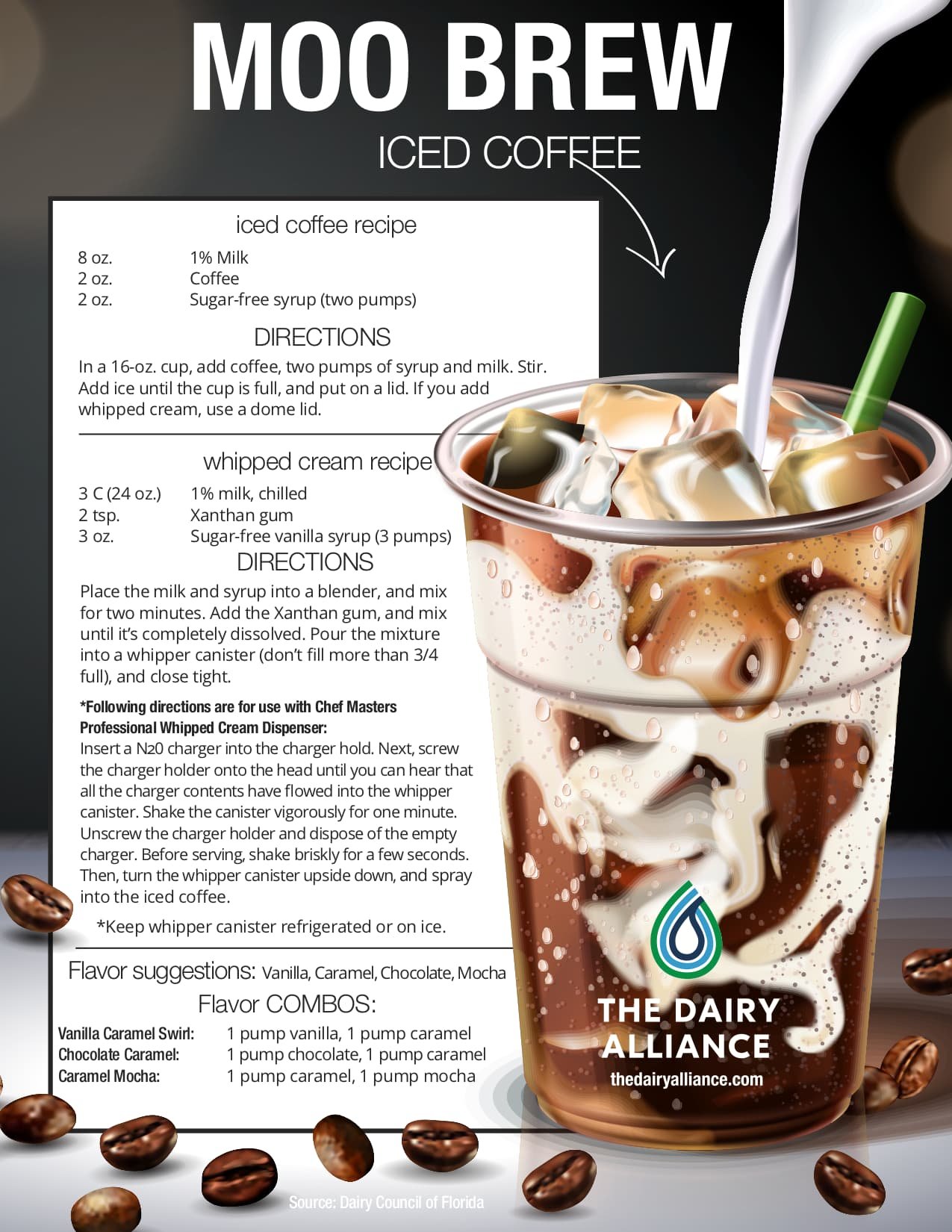 Moo Brew iced coffee