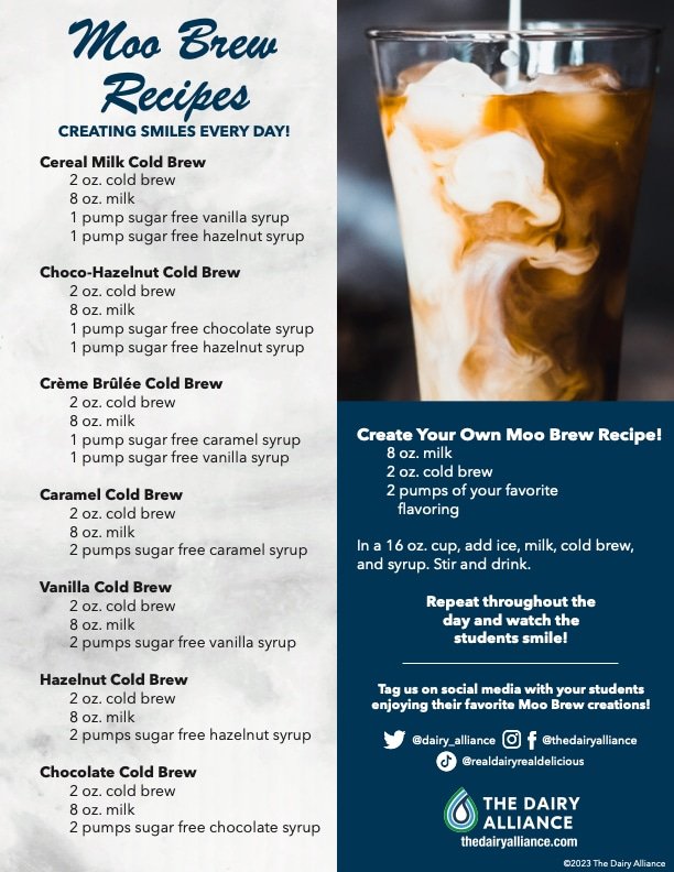 Moo Brew recipes like cold moo brew