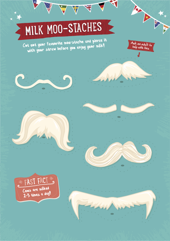 milk moo-staches